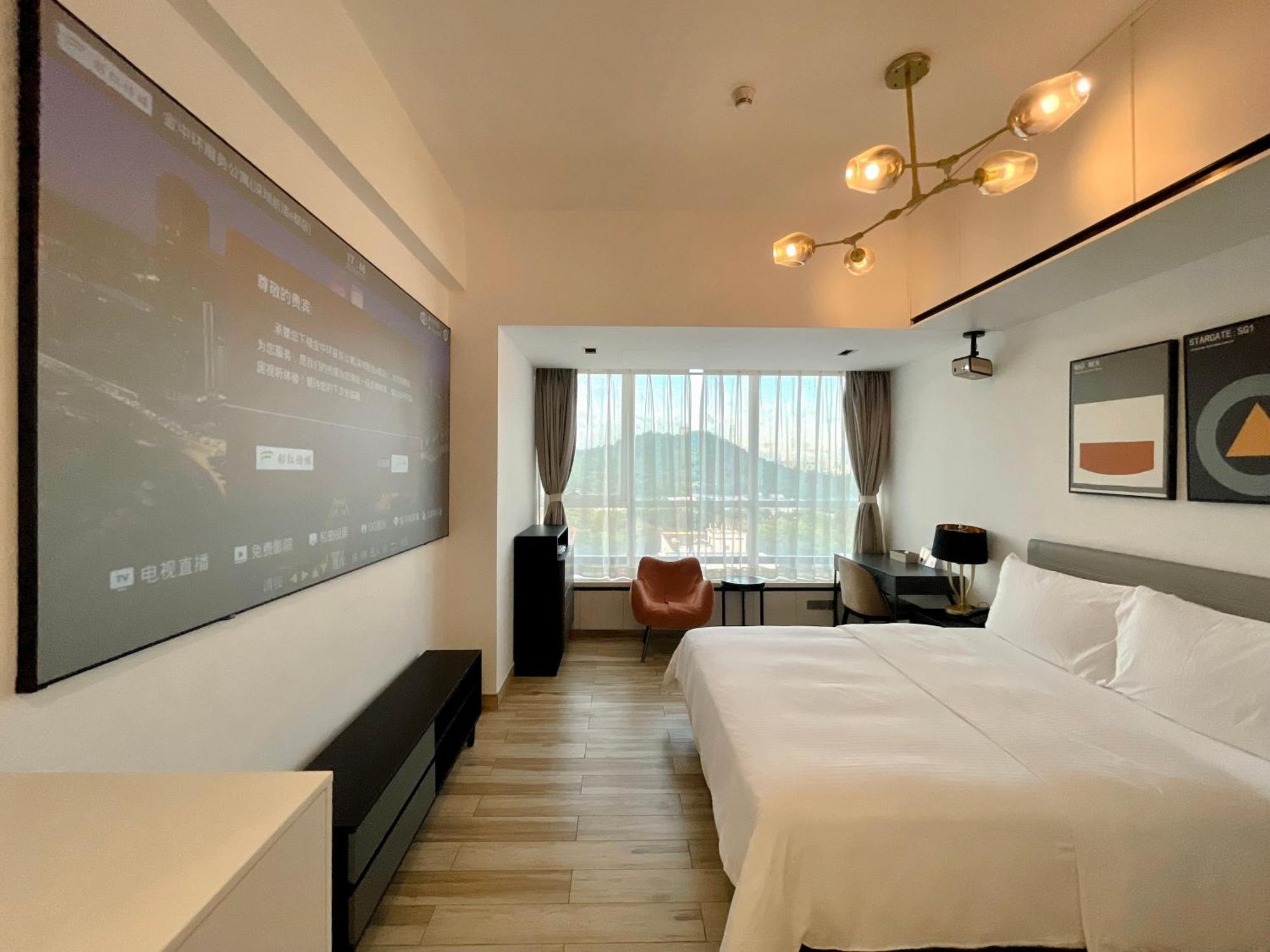 Golden Central Hotel Serviced Residence-Xin Hao E Du Shenzhen Exterior foto