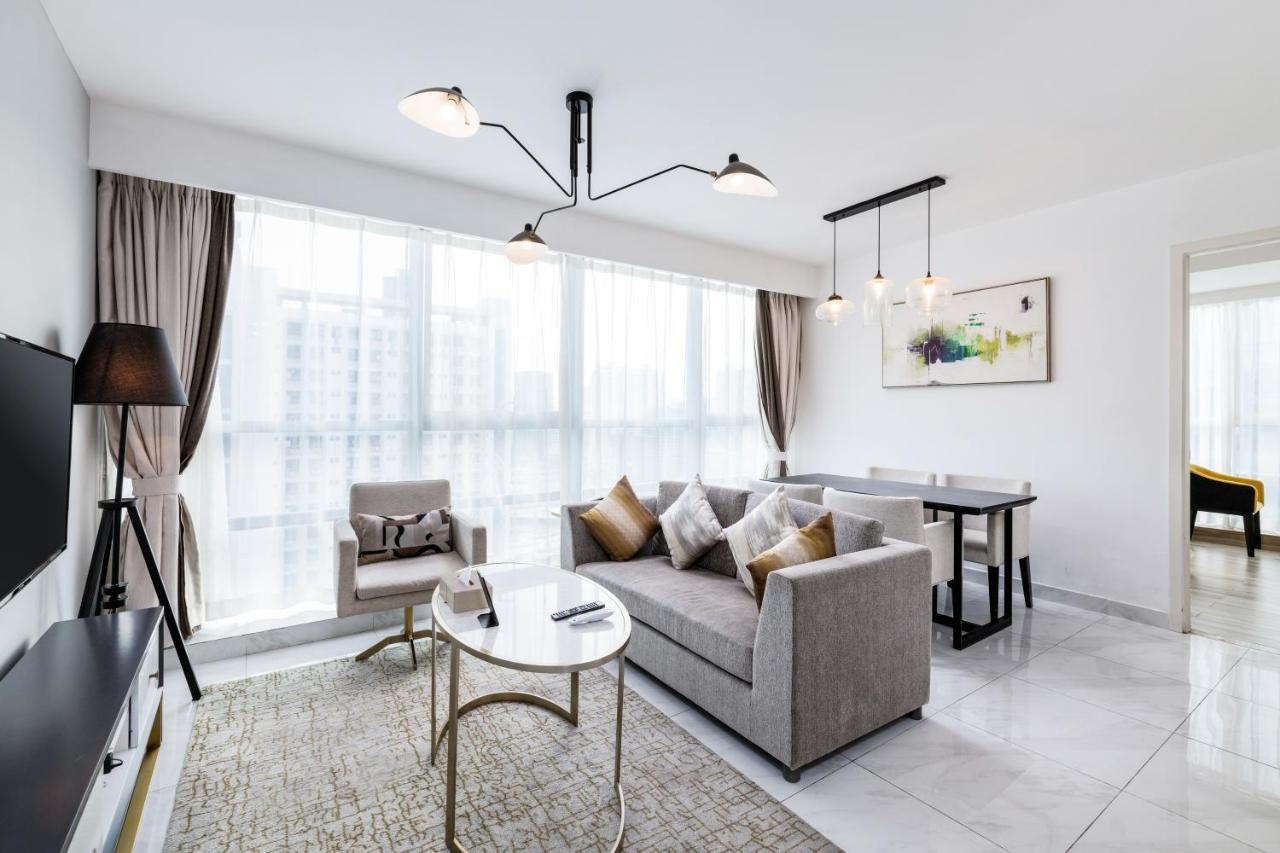 Golden Central Hotel Serviced Residence-Xin Hao E Du Shenzhen Exterior foto