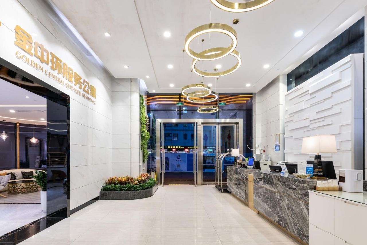 Golden Central Hotel Serviced Residence-Xin Hao E Du Shenzhen Exterior foto